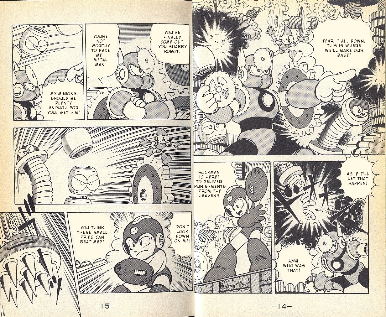 Rockman Dr Wily's Revenge Chapter 1 page 11 - Chapter 1: Taking the Metal Blade