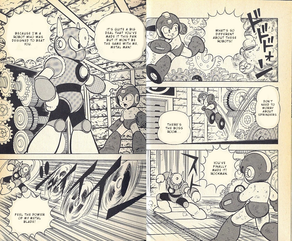 Rockman Dr Wily's Revenge Chapter 1 page 14 - Chapter 1: Taking the Metal Blade