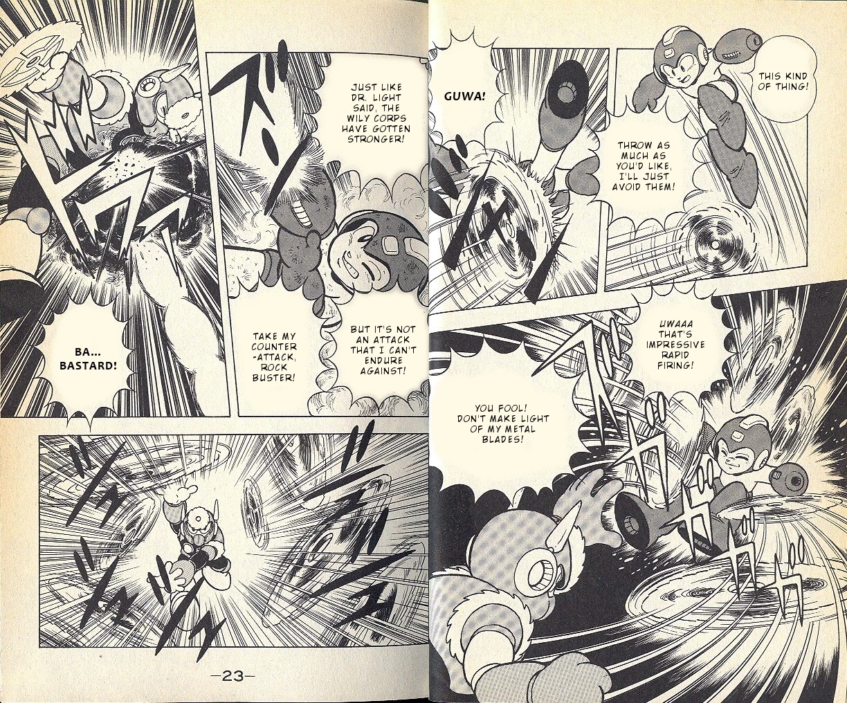 Rockman Dr Wily's Revenge Chapter 1 page 15 - Chapter 1: Taking the Metal Blade