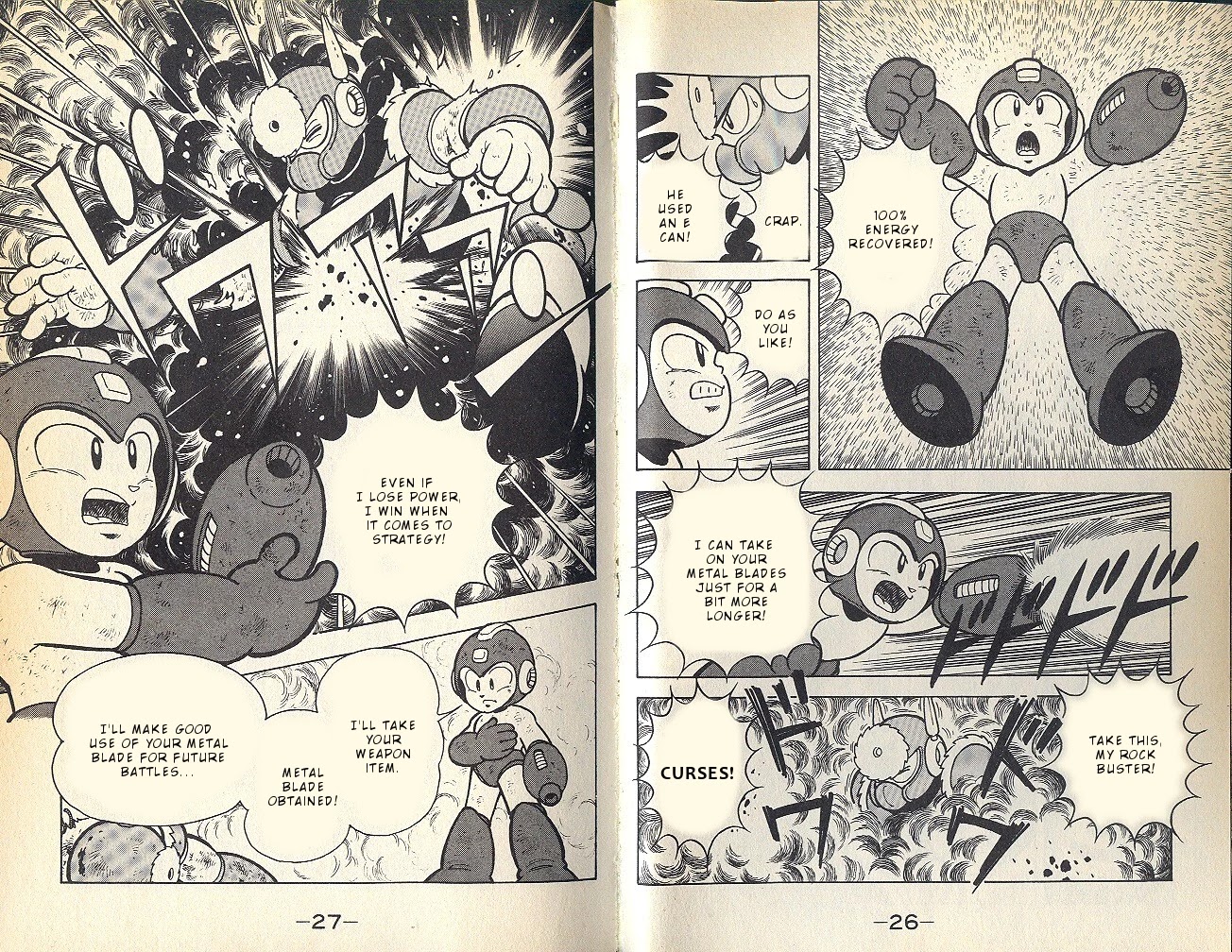 Rockman Dr Wily's Revenge Chapter 1 page 17 - Chapter 1: Taking the Metal Blade