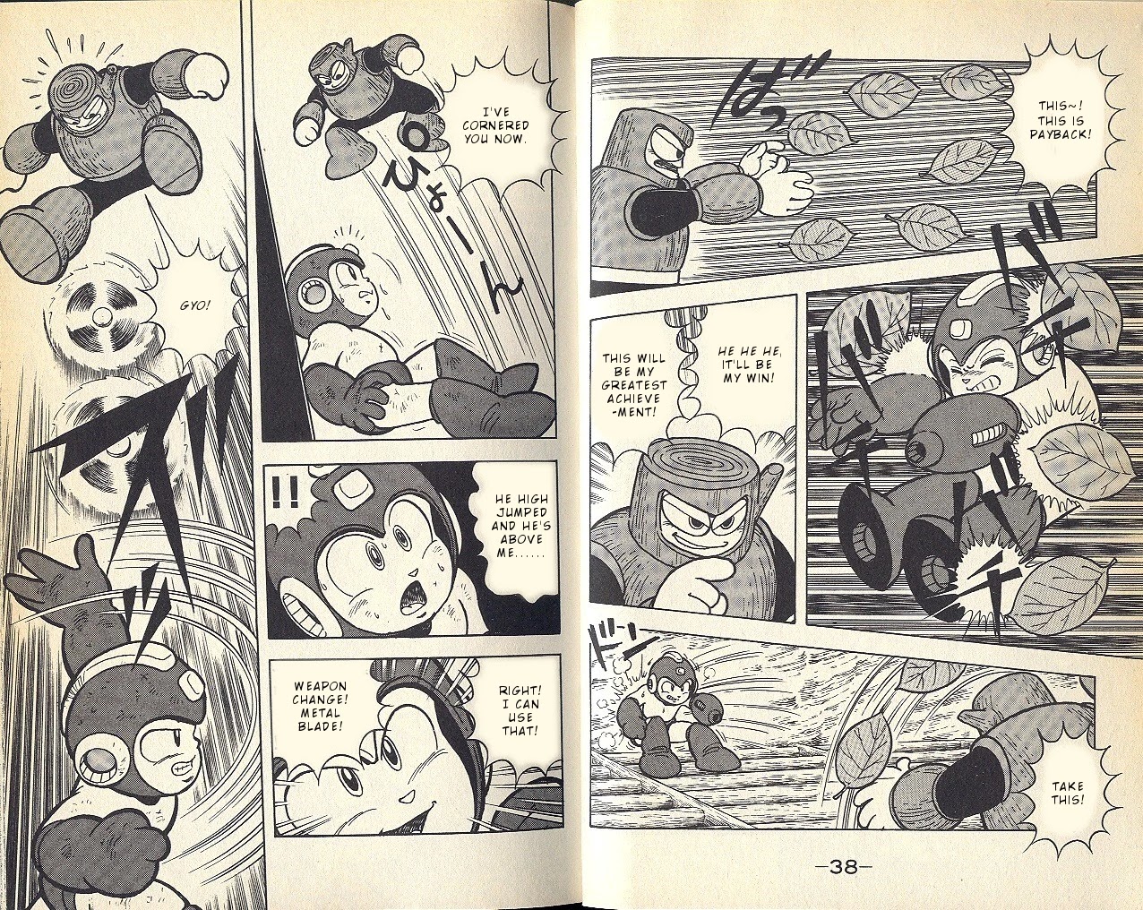Rockman Dr Wily's Revenge Chapter 1 page 23 - Chapter 1: Taking the Metal Blade