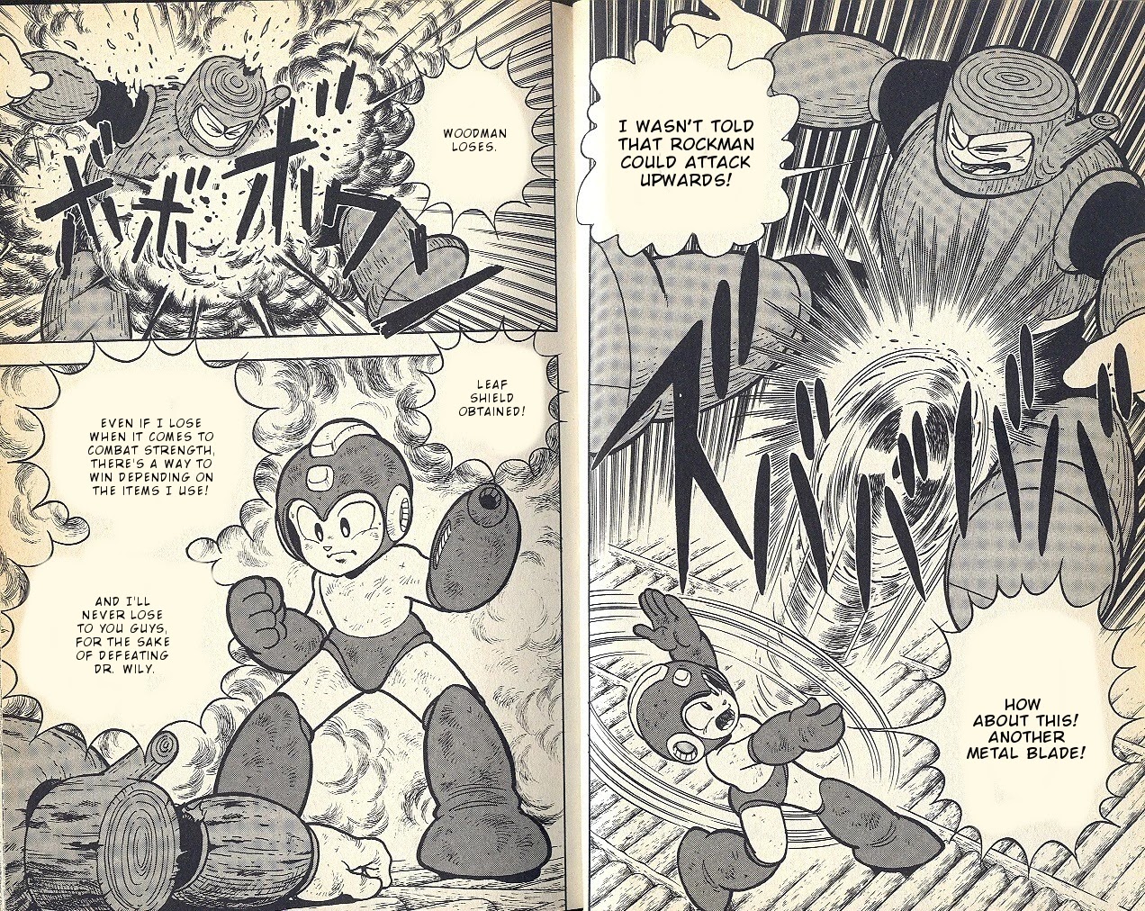 Rockman Dr Wily's Revenge Chapter 1 page 24 - Chapter 1: Taking the Metal Blade