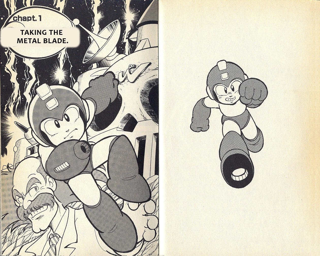 Rockman Dr Wily's Revenge Chapter 1 page 7 - Chapter 1: Taking the Metal Blade