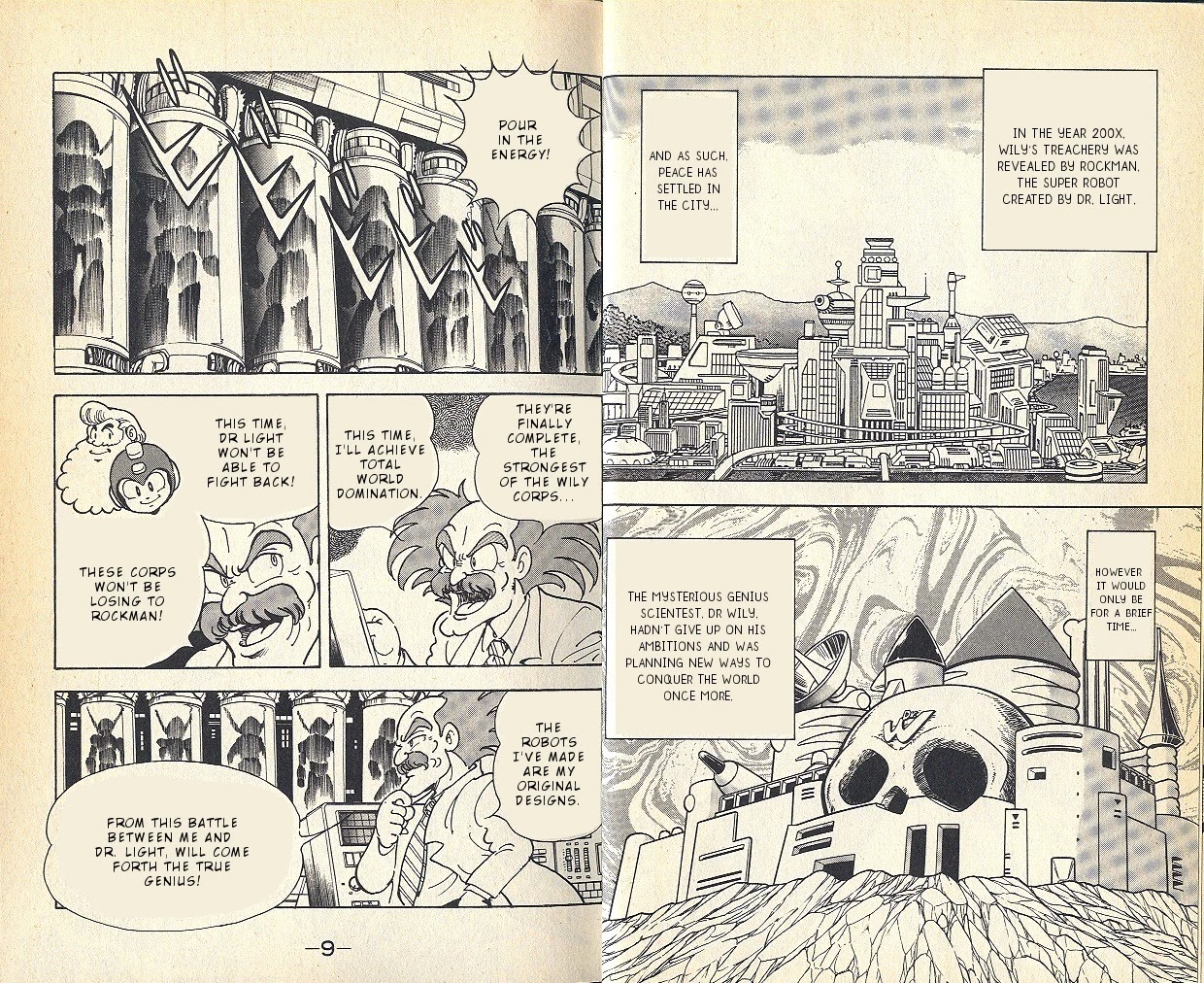 Rockman Dr Wily's Revenge Chapter 1 page 8 - Chapter 1: Taking the Metal Blade