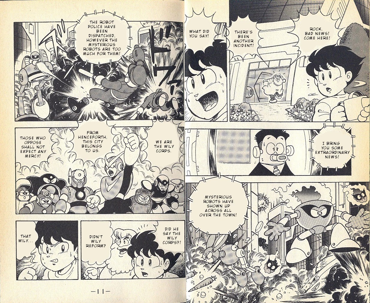 Rockman Dr Wily's Revenge Chapter 1 page 9 - Chapter 1: Taking the Metal Blade