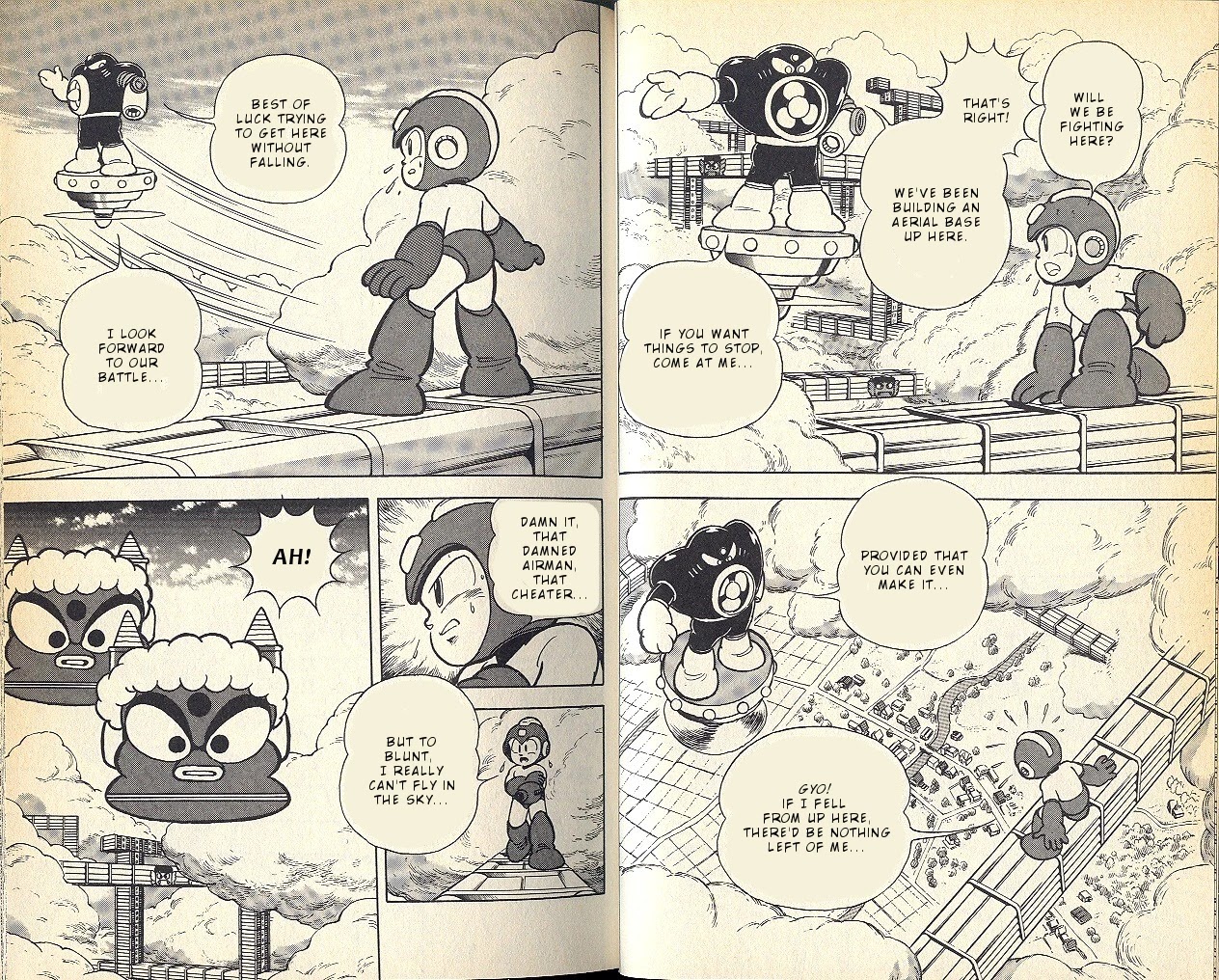 Rockman Dr Wily's Revenge Chapter 2 page 14 - Chapter 2: Rock buster of justice!