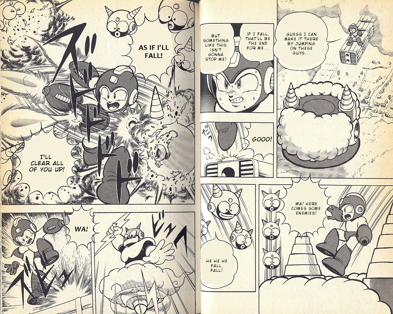 Rockman Dr Wily's Revenge Chapter 2 page 15 - Chapter 2: Rock buster of justice!