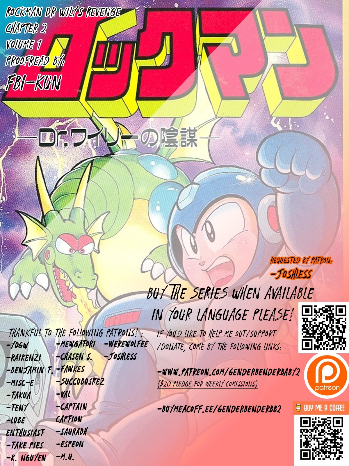 Rockman Dr Wily's Revenge Chapter 2 page 2 - Chapter 2: Rock buster of justice!