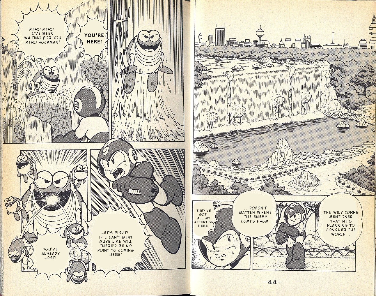 Rockman Dr Wily's Revenge Chapter 2 page 3 - Chapter 2: Rock buster of justice!