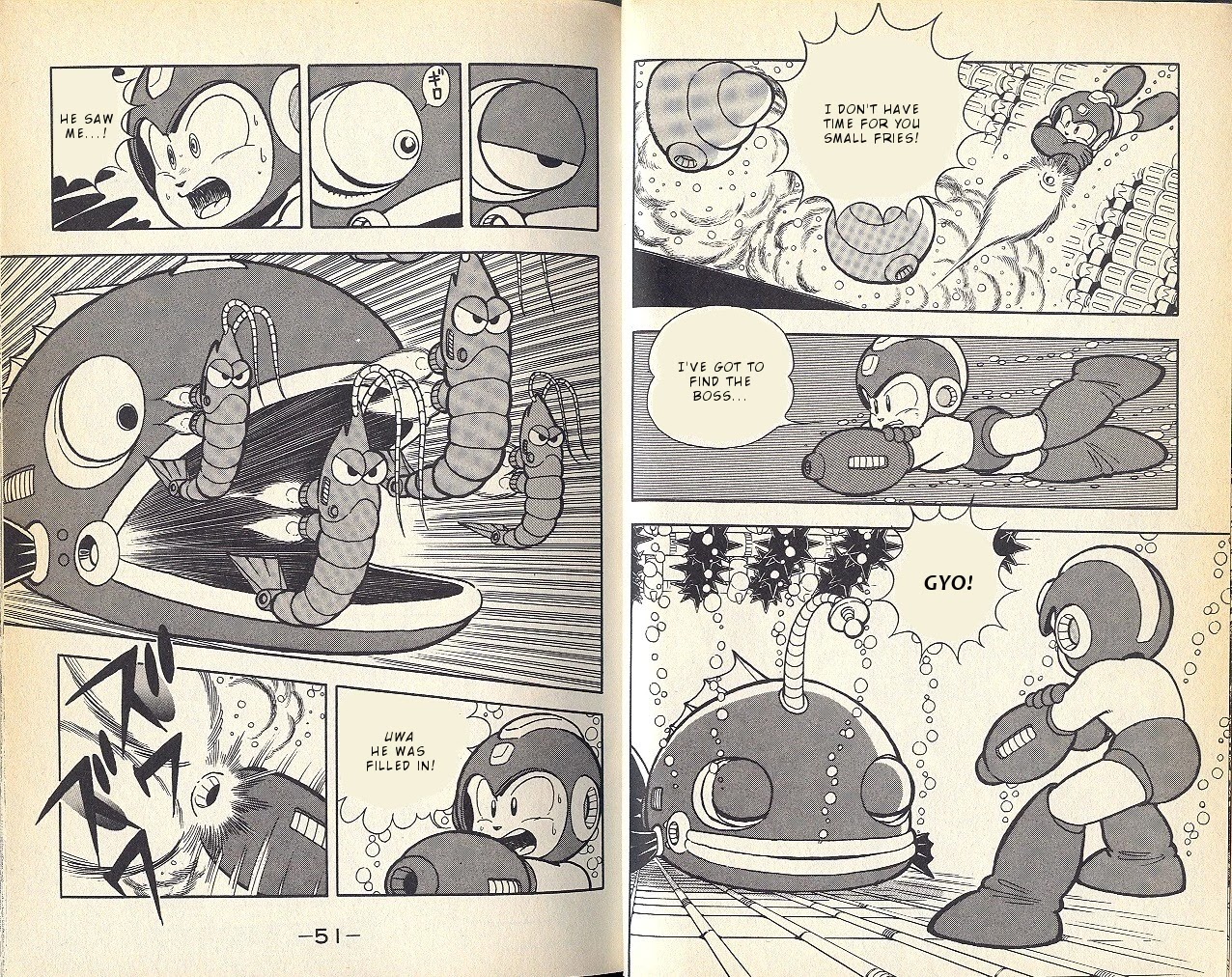 Rockman Dr Wily's Revenge Chapter 2 page 6 - Chapter 2: Rock buster of justice!