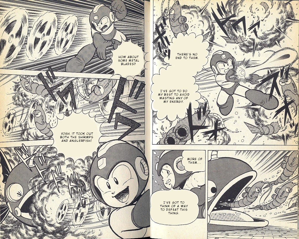 Rockman Dr Wily's Revenge Chapter 2 page 7 - Chapter 2: Rock buster of justice!