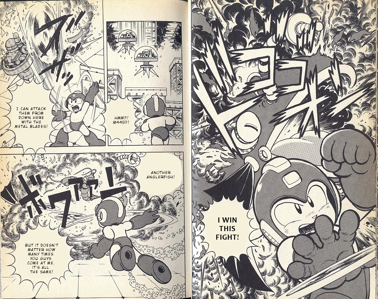 Rockman Dr Wily's Revenge Chapter 2 page 8 - Chapter 2: Rock buster of justice!