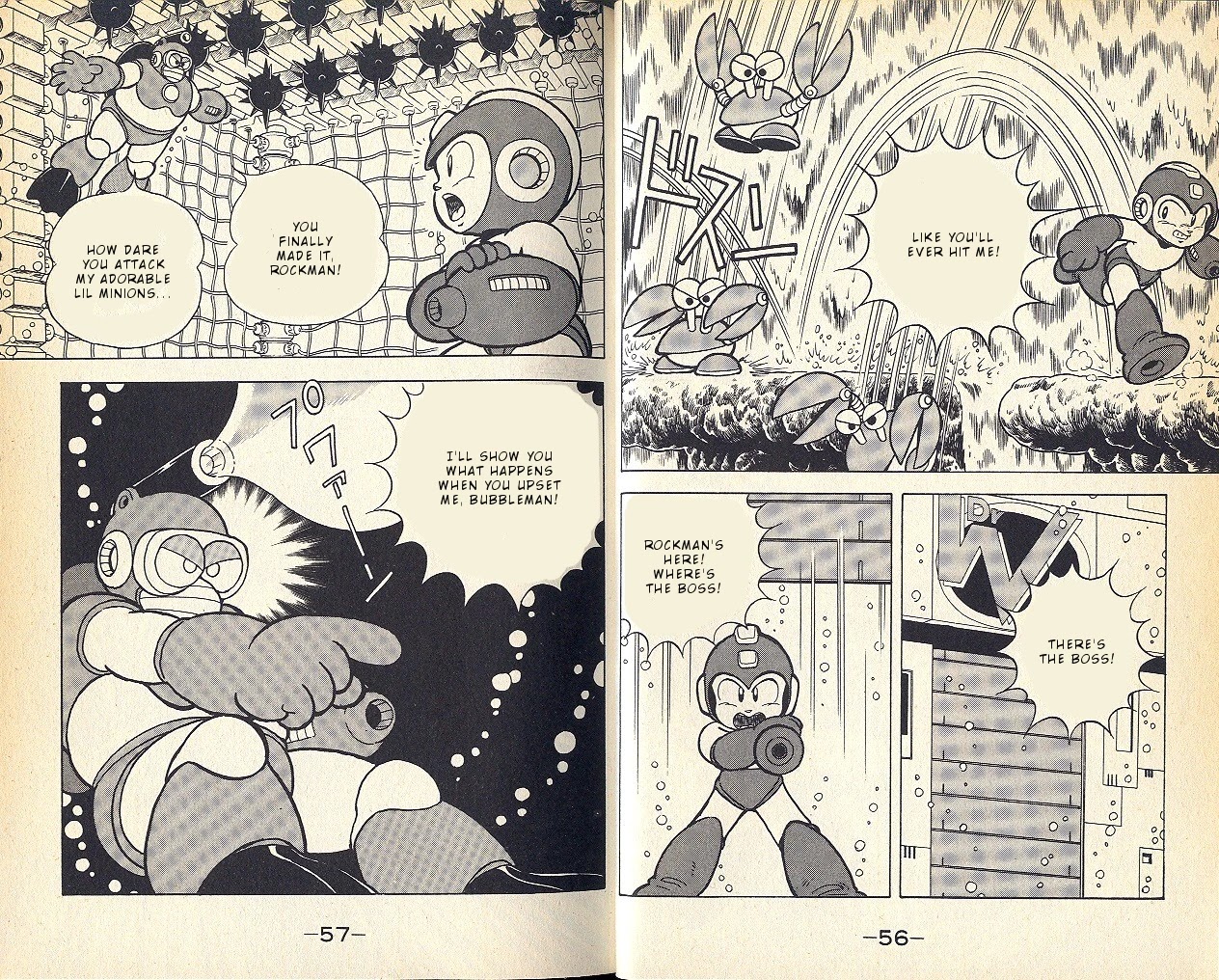 Rockman Dr Wily's Revenge Chapter 2 page 9 - Chapter 2: Rock buster of justice!