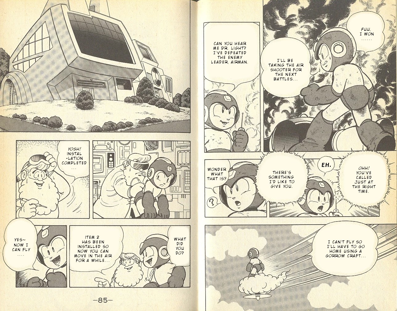 Rockman Dr Wily's Revenge Chapter 3 page 6 - Chapter 3: Item No. 2