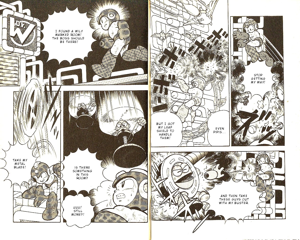 Rockman Dr Wily's Revenge Chapter 4 page 11 - Chapter 4: Suspicious base
