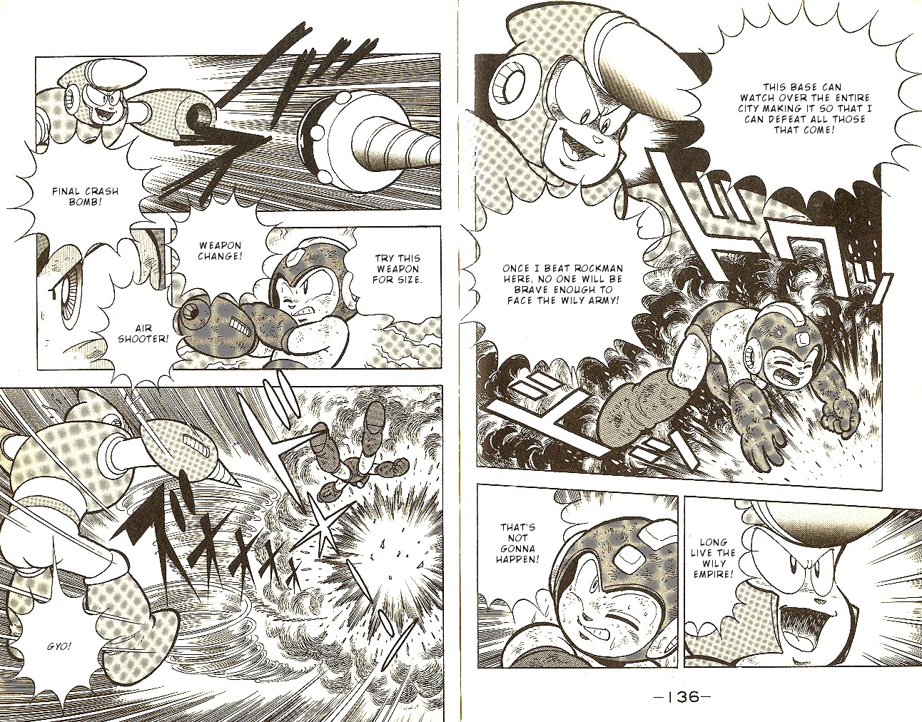 Rockman Dr Wily's Revenge Chapter 4 page 15 - Chapter 4: Suspicious base