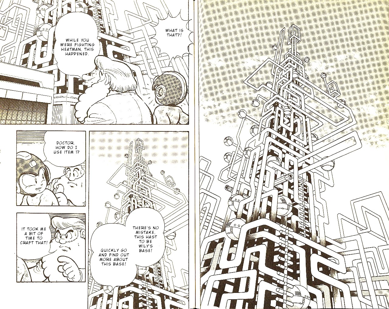 Rockman Dr Wily's Revenge Chapter 4 page 6 - Chapter 4: Suspicious base
