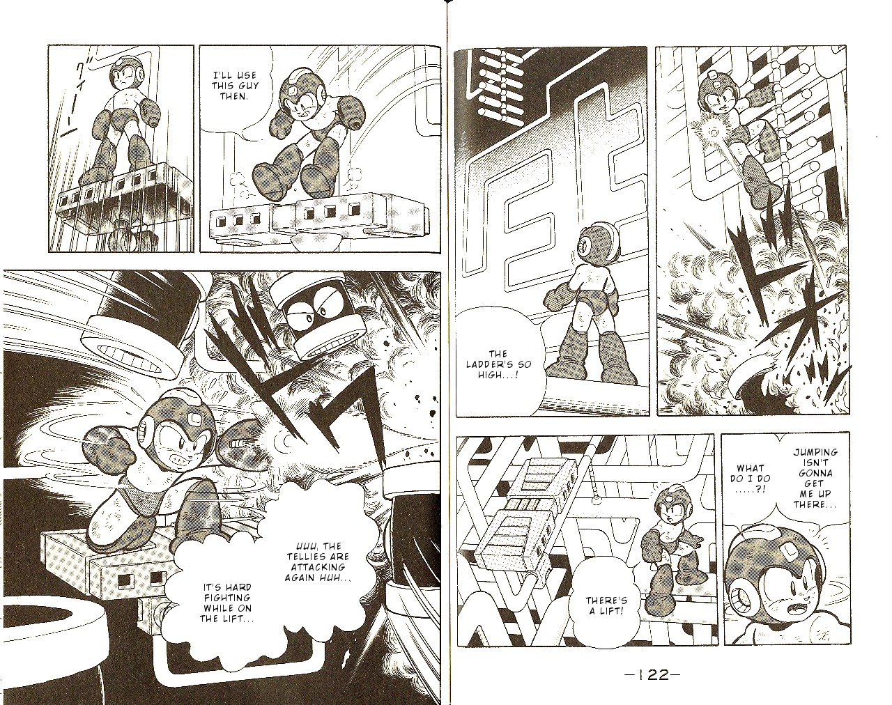 Rockman Dr Wily's Revenge Chapter 4 page 8 - Chapter 4: Suspicious base