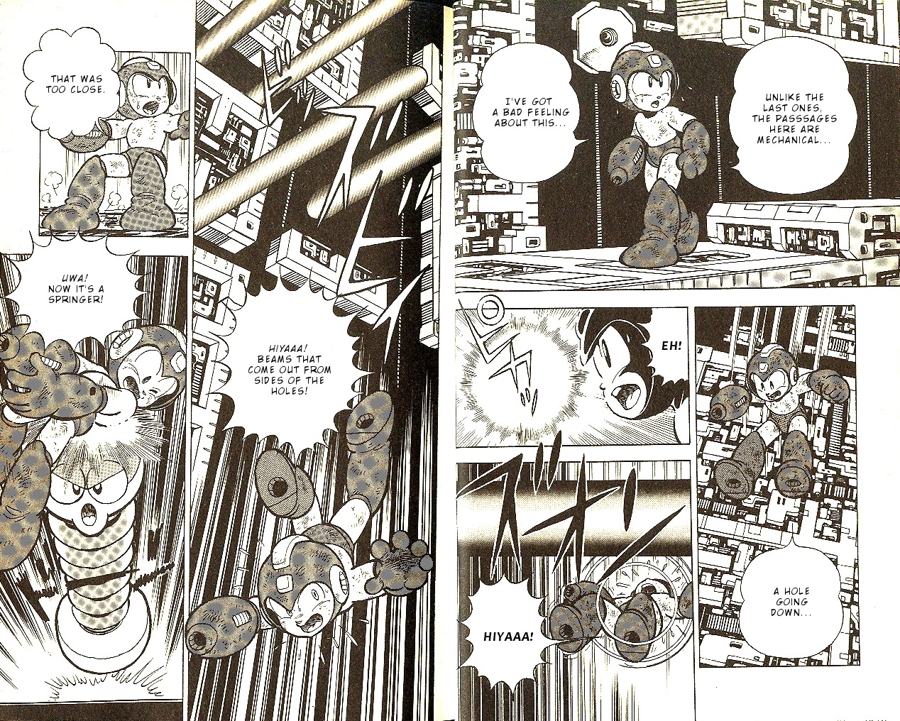 Rockman Dr Wily's Revenge Chapter 5 page 11 - Chapter 5: Time stop! Escape the maze!