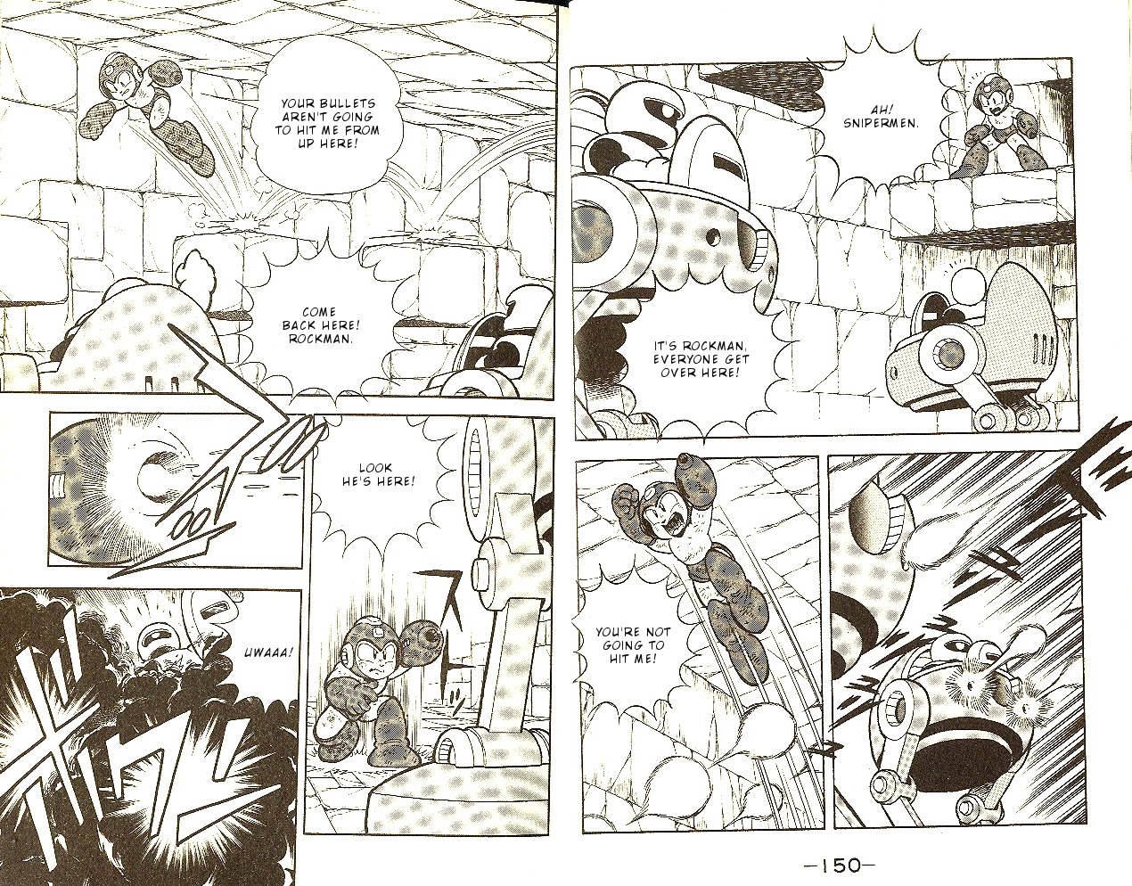 Rockman Dr Wily's Revenge Chapter 5 page 6 - Chapter 5: Time stop! Escape the maze!