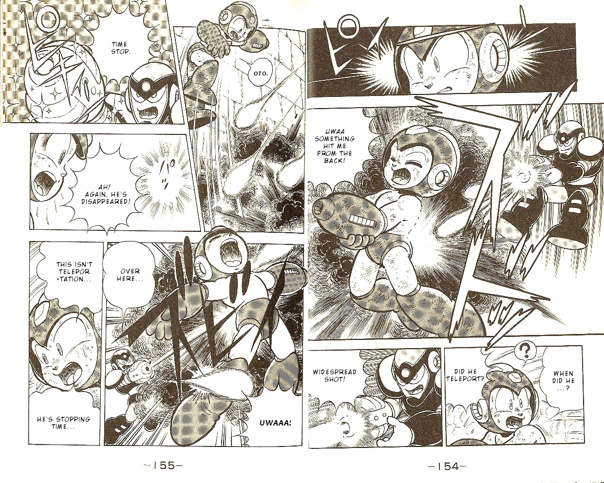 Rockman Dr Wily's Revenge Chapter 5 page 8 - Chapter 5: Time stop! Escape the maze!