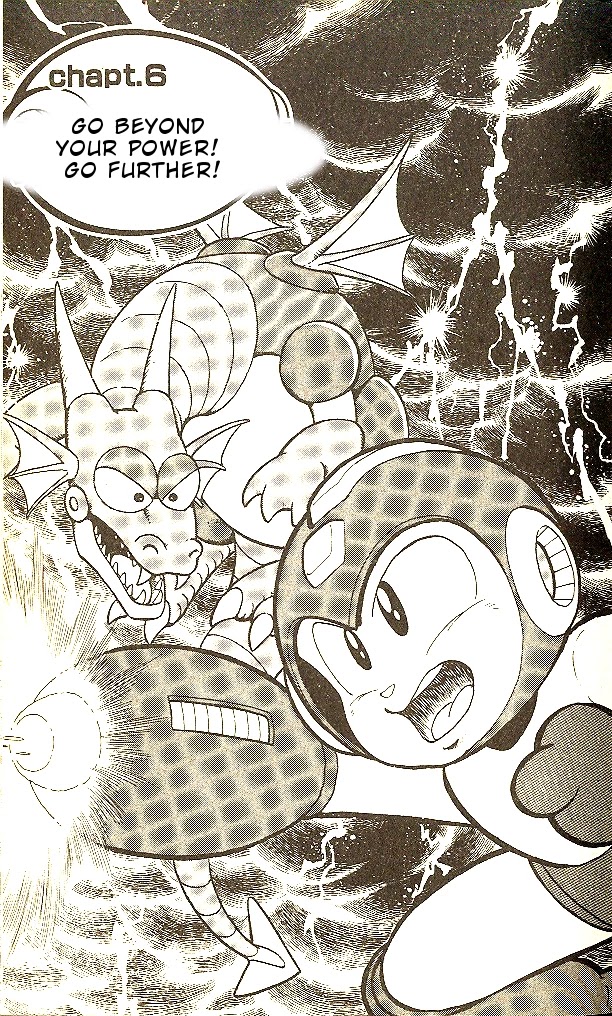 Rockman Dr Wily's Revenge Chapter 6 page 1 - Chapter 6: Go beyond your power! Go further!