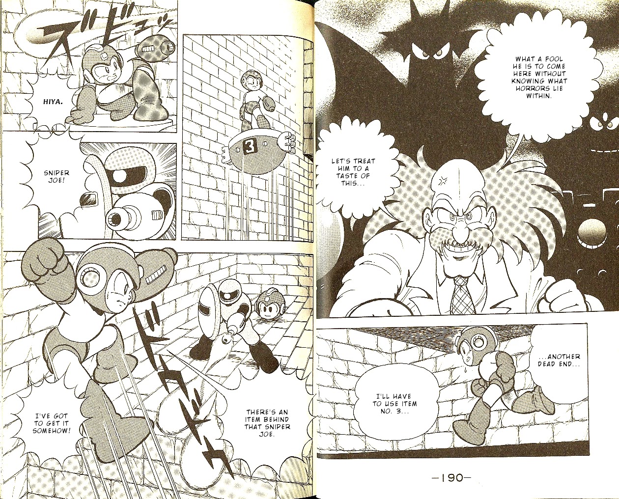 Rockman Dr Wily's Revenge Chapter 6 page 10 - Chapter 6: Go beyond your power! Go further!
