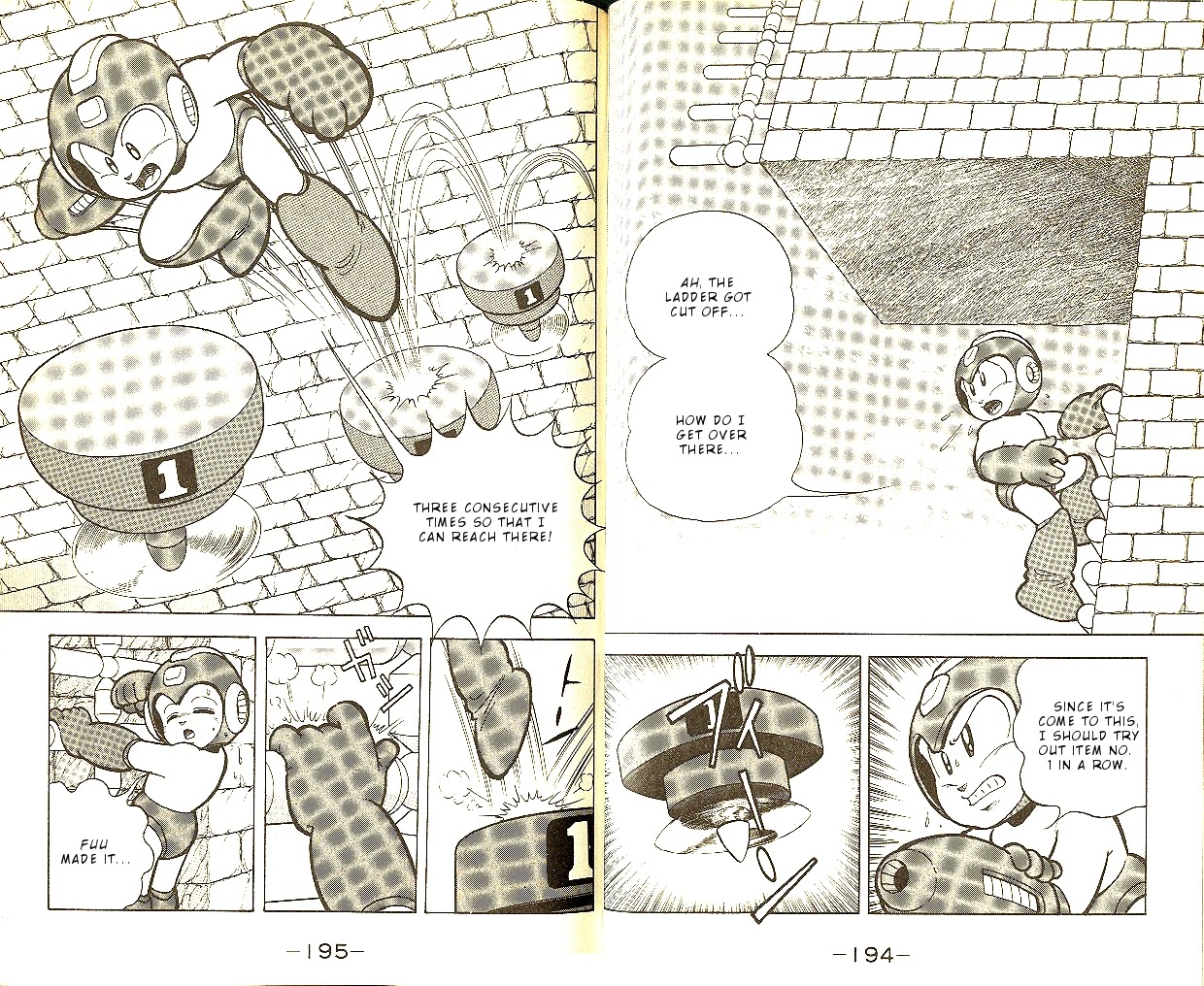 Rockman Dr Wily's Revenge Chapter 6 page 12 - Chapter 6: Go beyond your power! Go further!