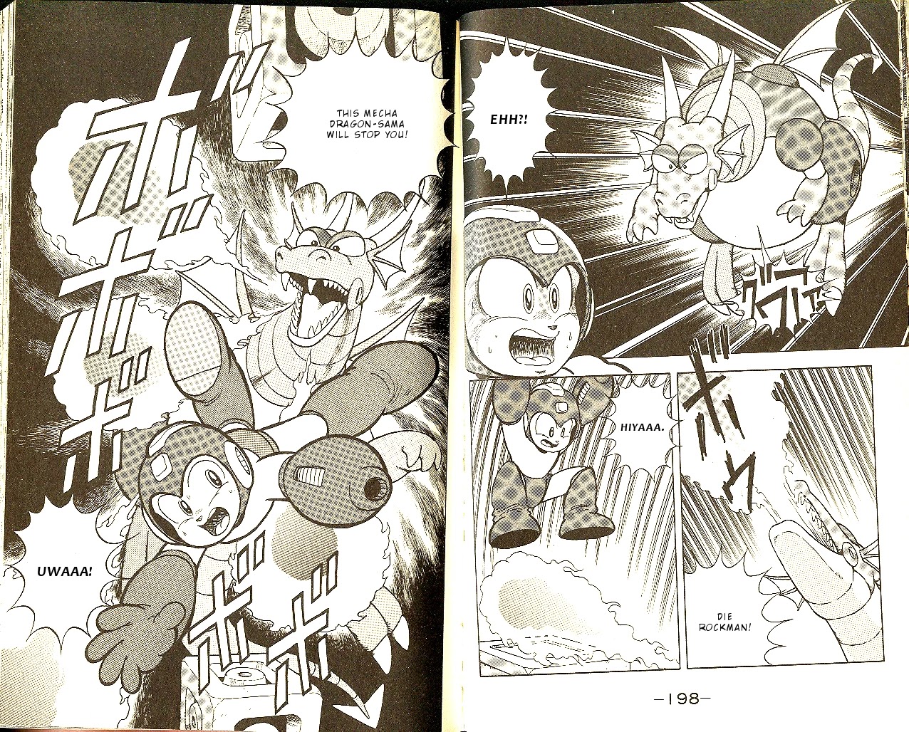 Rockman Dr Wily's Revenge Chapter 6 page 14 - Chapter 6: Go beyond your power! Go further!