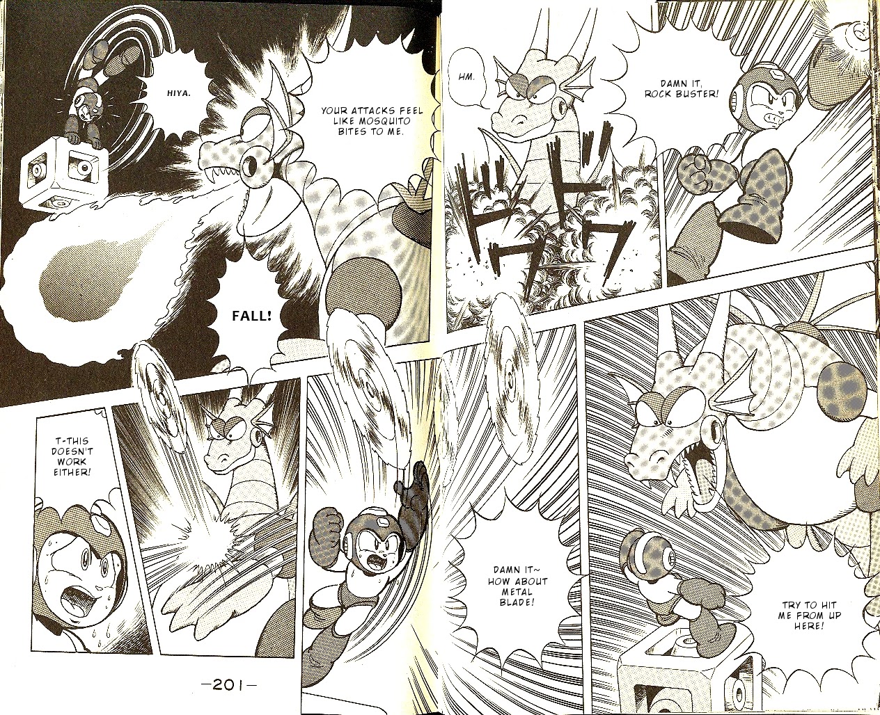 Rockman Dr Wily's Revenge Chapter 6 page 15 - Chapter 6: Go beyond your power! Go further!