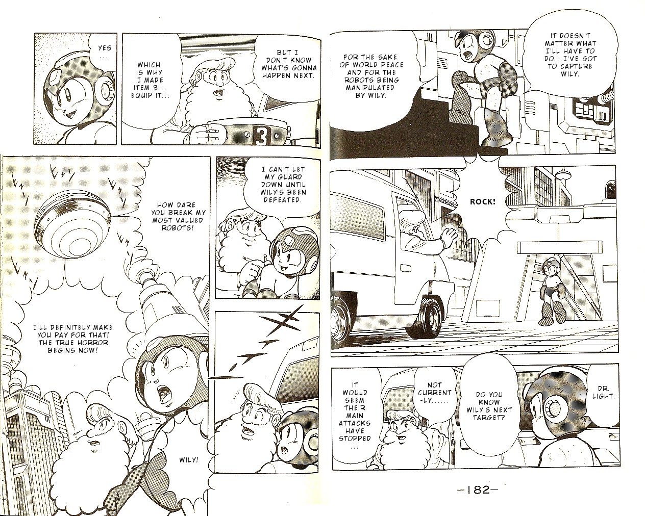 Rockman Dr Wily's Revenge Chapter 6 page 6 - Chapter 6: Go beyond your power! Go further!