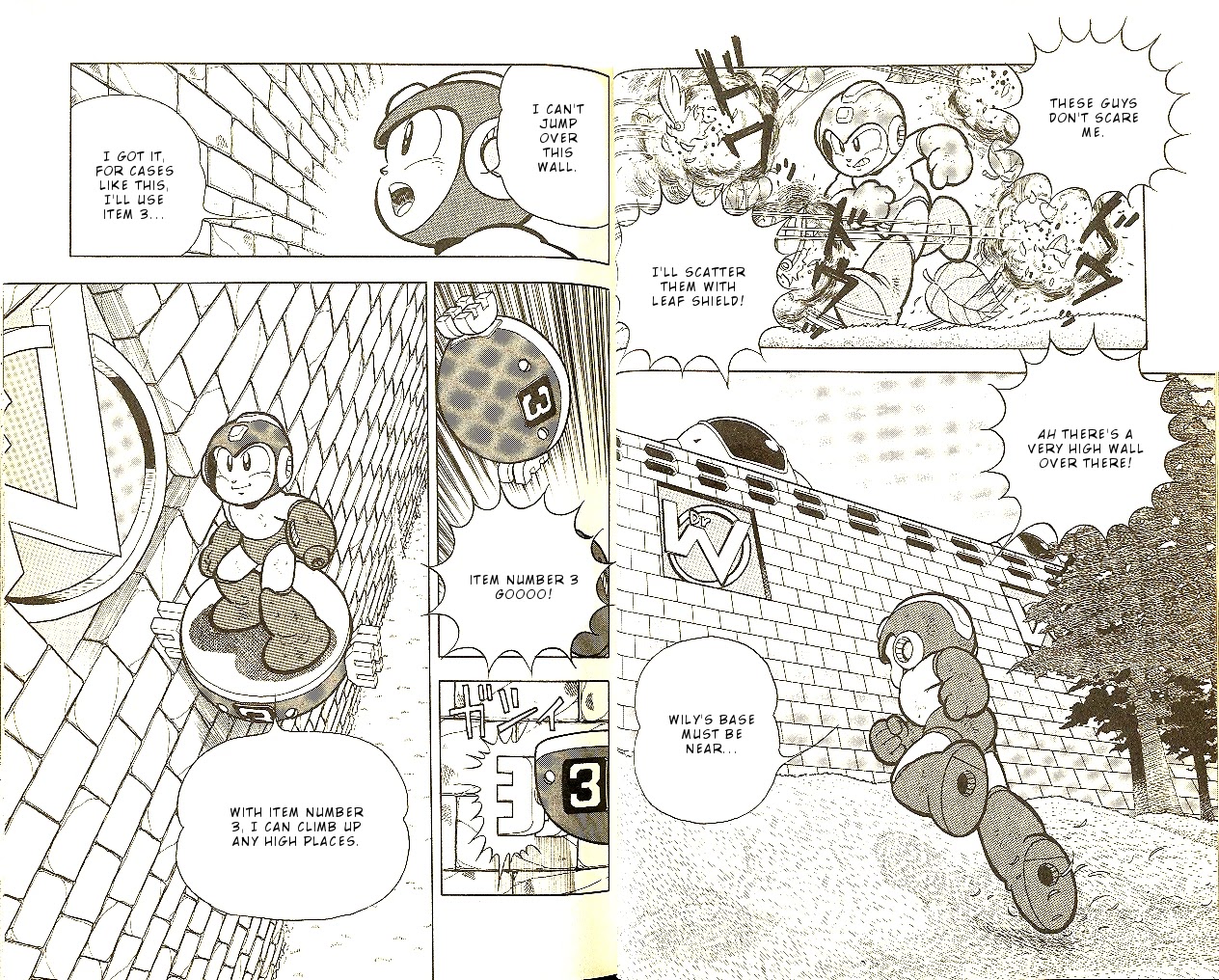 Rockman Dr Wily's Revenge Chapter 6 page 8 - Chapter 6: Go beyond your power! Go further!