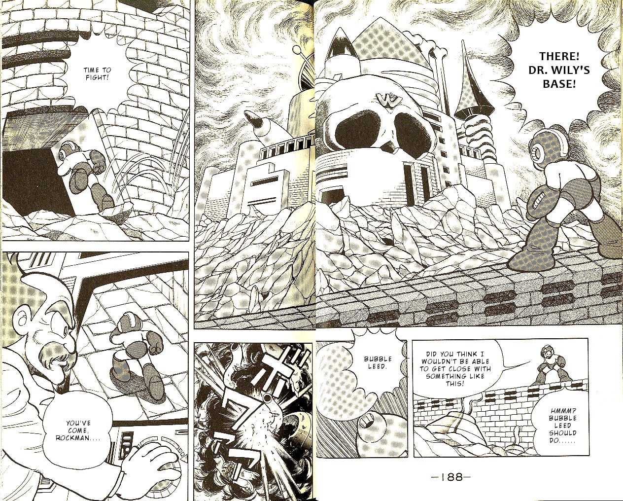 Rockman Dr Wily's Revenge Chapter 6 page 9 - Chapter 6: Go beyond your power! Go further!
