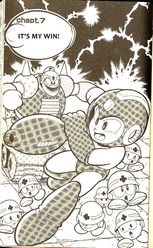 Rockman Dr Wily's Revenge Chapter 7 page 1 - Chapter 7: It's my win!