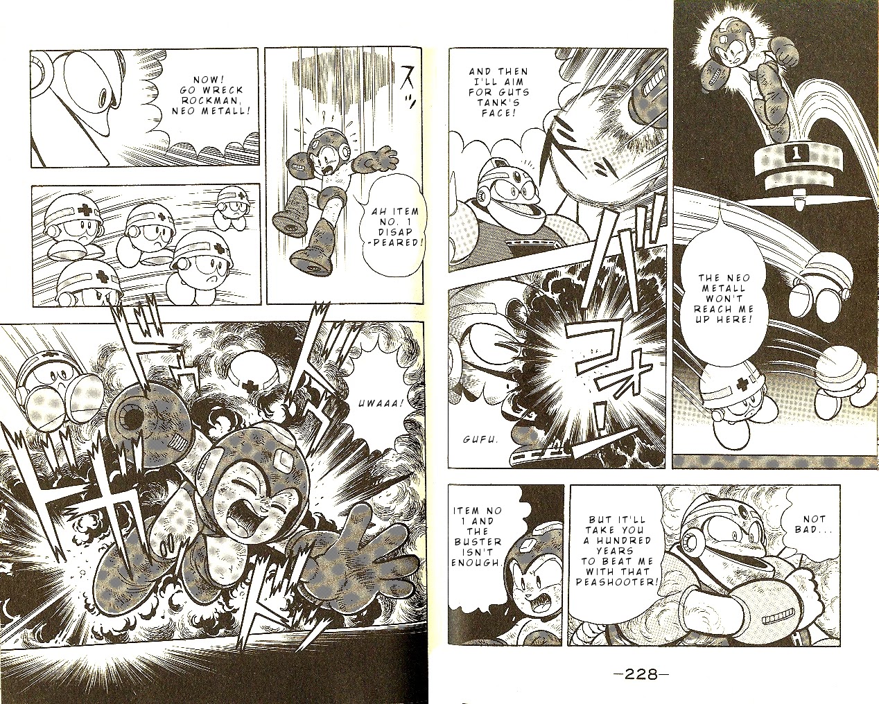 Rockman Dr Wily's Revenge Chapter 7 page 13 - Chapter 7: It's my win!