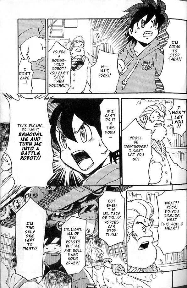Rockman Megamix Chapter 1 page 19 - Chapter 1: Rockman's Birth