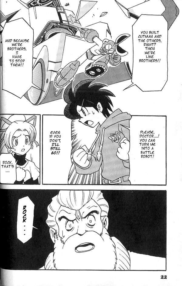 Rockman Megamix Chapter 1 page 20 - Chapter 1: Rockman's Birth