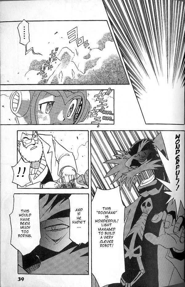 Rockman Megamix Chapter 1 page 37 - Chapter 1: Rockman's Birth