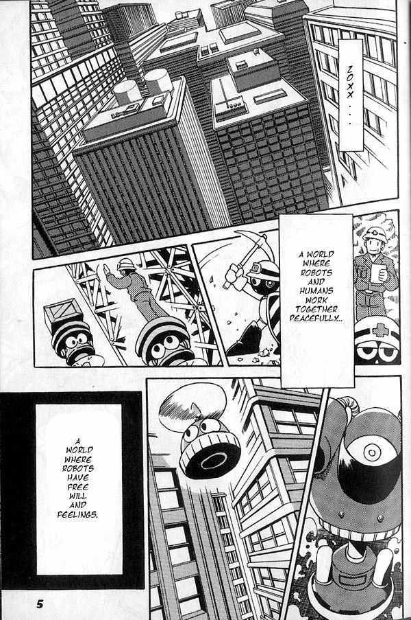 Rockman Megamix Chapter 1 page 5 - Chapter 1: Rockman's Birth