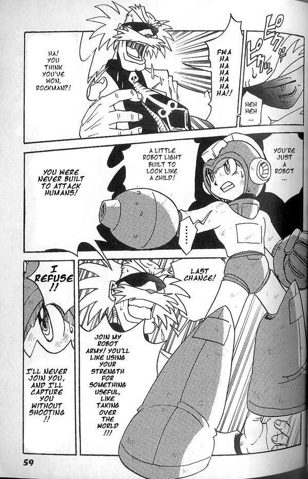Rockman Megamix Chapter 1 page 57 - Chapter 1: Rockman's Birth
