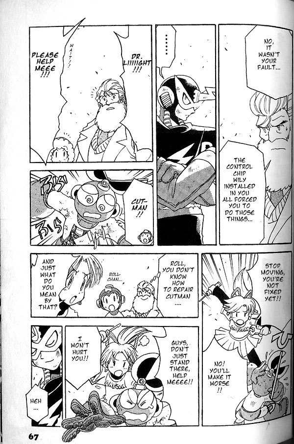 Rockman Megamix Chapter 1 page 64 - Chapter 1: Rockman's Birth