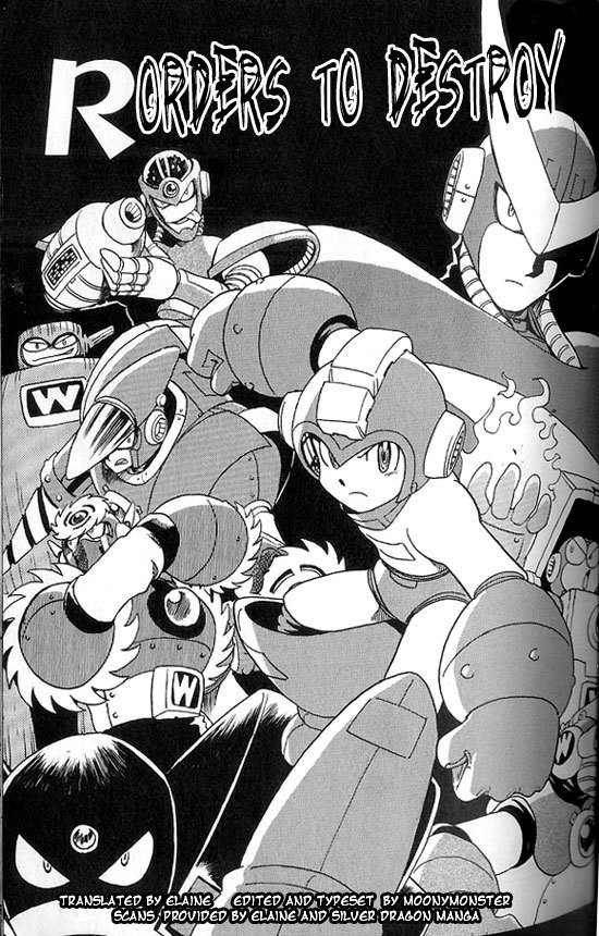 Rockman Megamix Chapter 2 page 1 - Chapter 2: Orders to Destroy