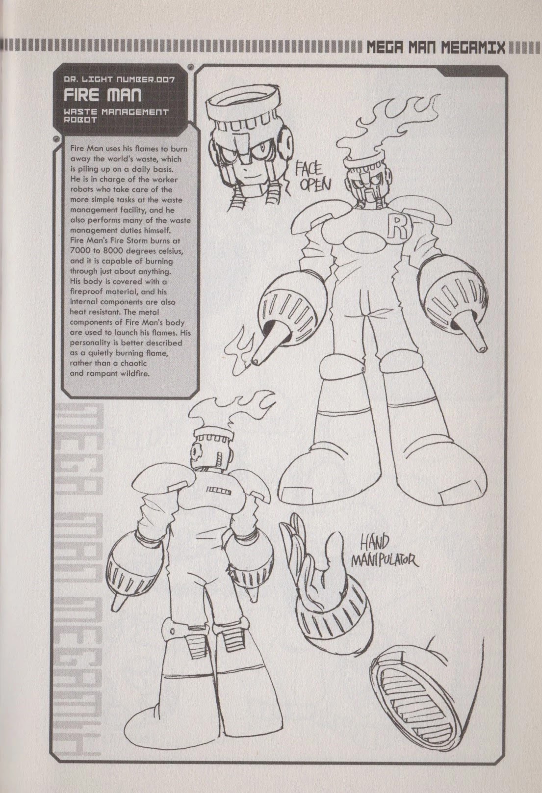 Rockman Megamix Chapter 3.1 page 10 - Chapter 3.1: Character Profiles + Creator Interview