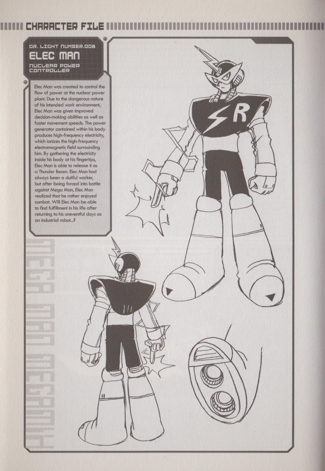 Rockman Megamix Chapter 3.1 page 11 - Chapter 3.1: Character Profiles + Creator Interview