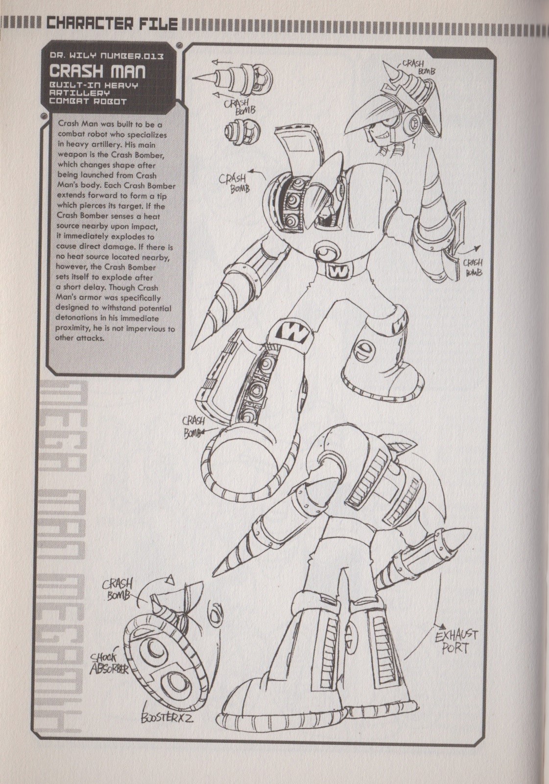 Rockman Megamix Chapter 3.1 page 19 - Chapter 3.1: Character Profiles + Creator Interview