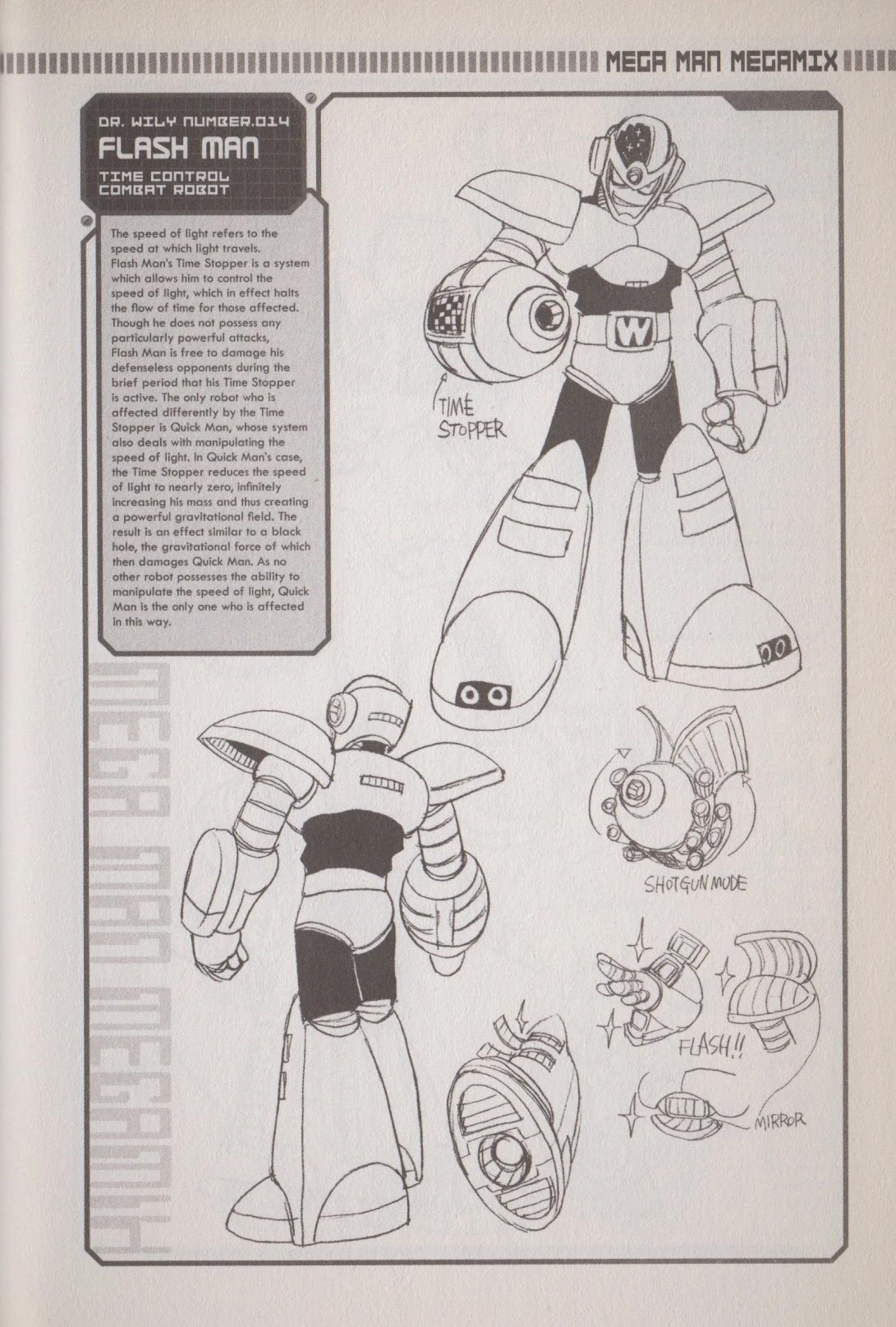 Rockman Megamix Chapter 3.1 page 20 - Chapter 3.1: Character Profiles + Creator Interview