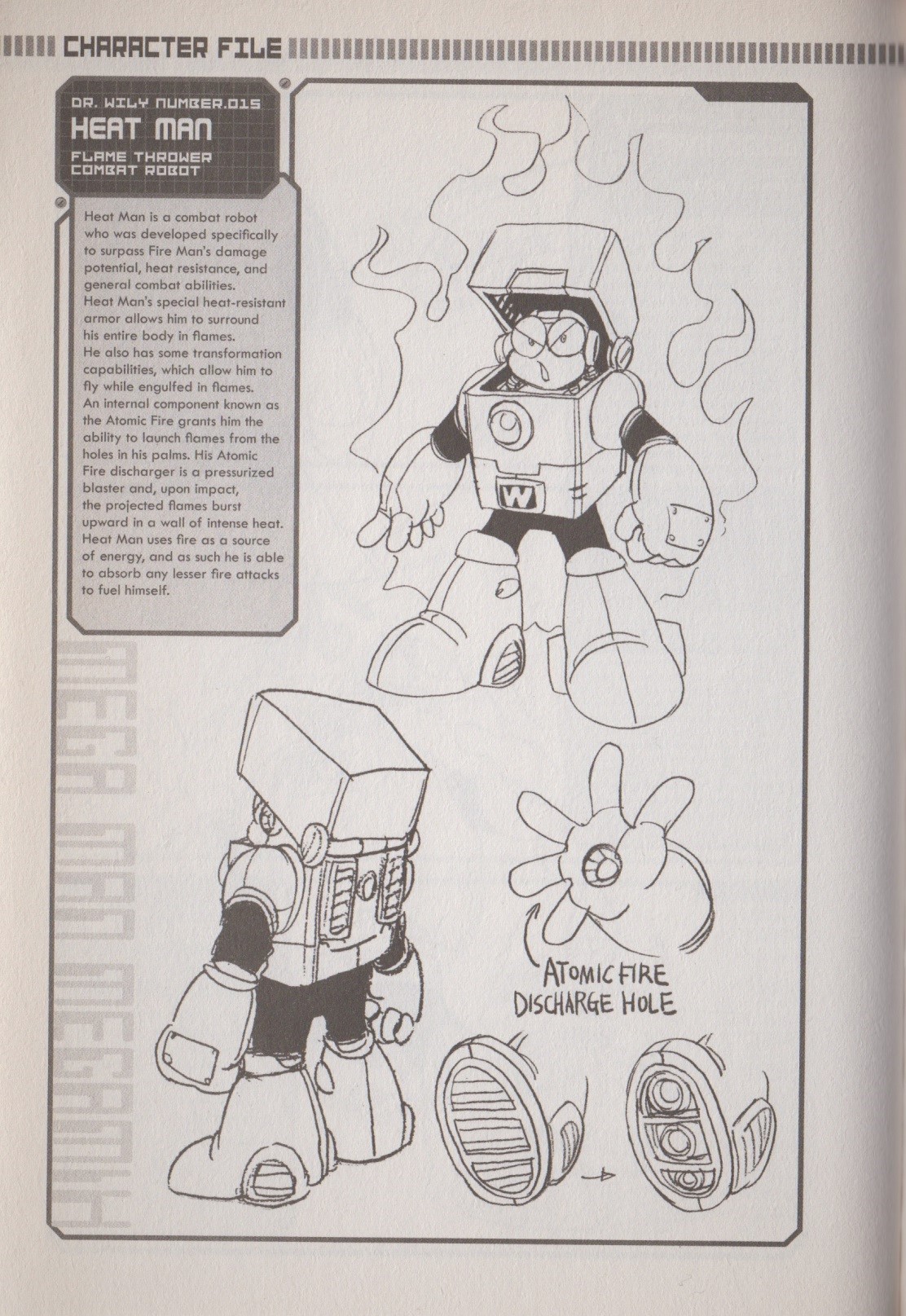 Rockman Megamix Chapter 3.1 page 21 - Chapter 3.1: Character Profiles + Creator Interview