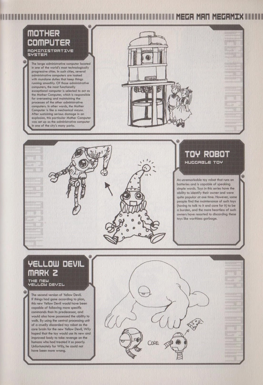 Rockman Megamix Chapter 3.1 page 26 - Chapter 3.1: Character Profiles + Creator Interview