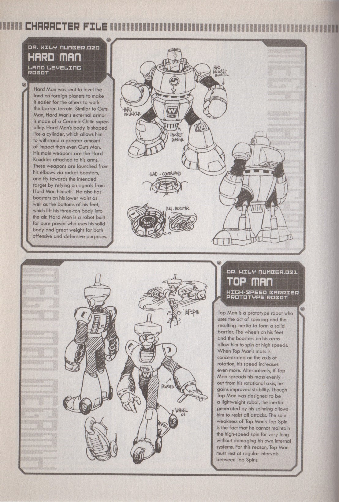 Rockman Megamix Chapter 3.1 page 29 - Chapter 3.1: Character Profiles + Creator Interview