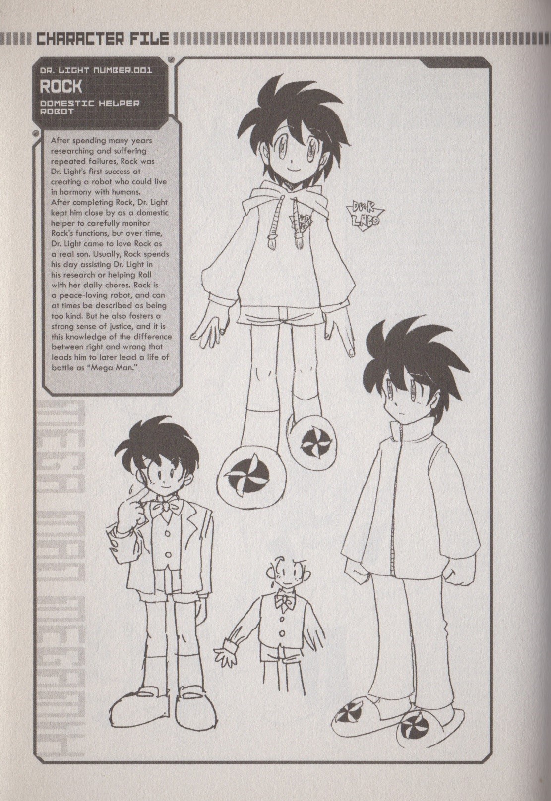 Rockman Megamix Chapter 3.1 page 3 - Chapter 3.1: Character Profiles + Creator Interview